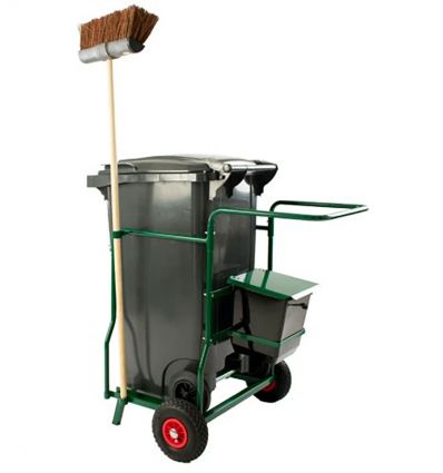 Chariot de voirie pour conteneur 240 L
