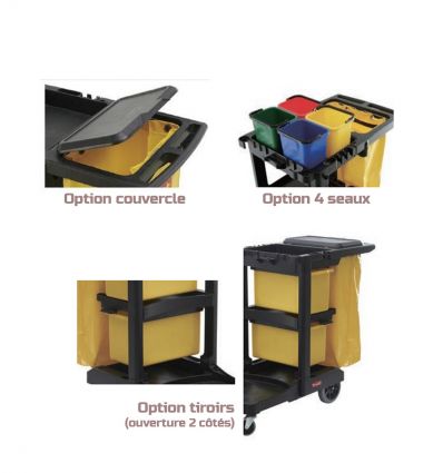 Chariot de nettoyage professionnel Éco
