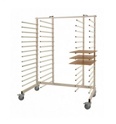 Chariot de séchage réglable