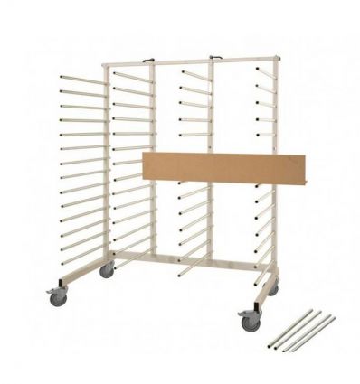 Chariot de séchage réglable