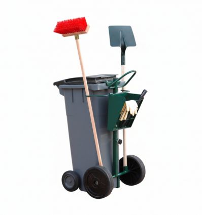 Chariot de Voirie pour conteneur plastique 120 L