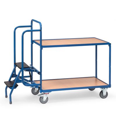 Chariot escabeau 250 kg