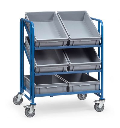 Chariot porte bacs