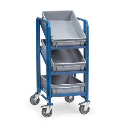 Chariot porte bacs