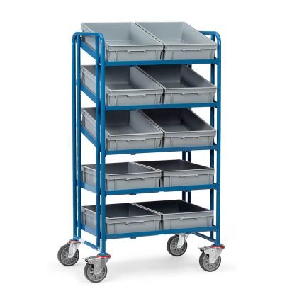 Chariot porte bacs