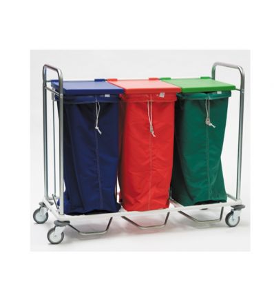 Chariot porte sac linge sale