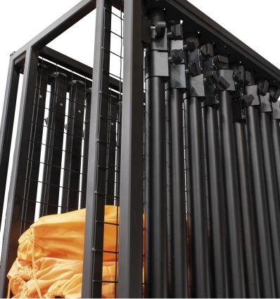 Chariot pour Pipe and Drape