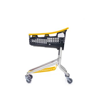 Chariot supermarché en plastique