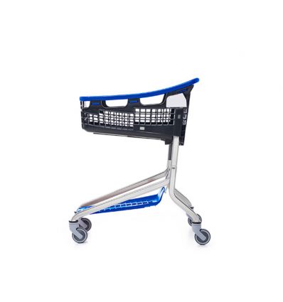 Chariot supermarché en plastique