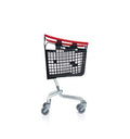 Chariot supermarché en plastique