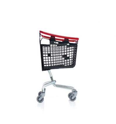 Chariot supermarché en plastique
