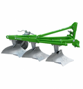 Charrue 3 socs pour tracteur