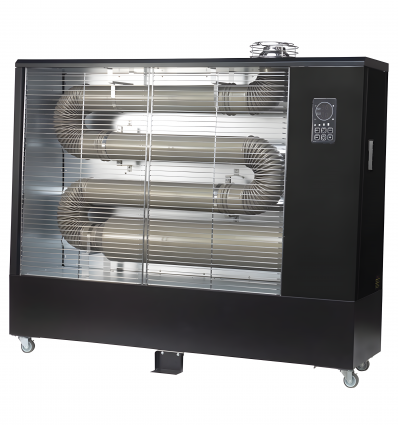 Chauffage radiant fioul mobile