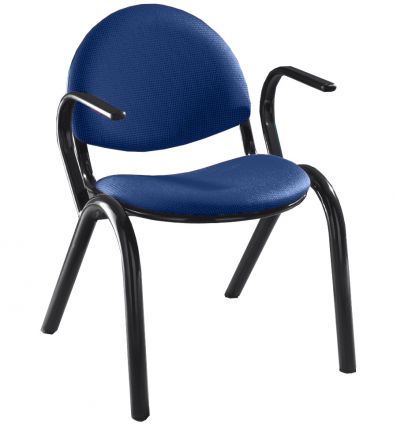 Chaise salle d'attente en tissu