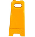 Chevalet de signalisation vierge jaune