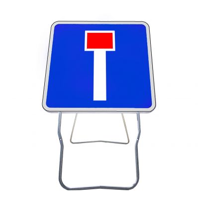 CK13a - Panneau Impasse Temporaire (avec ou sans pied)