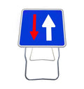 CK18 - Panneau de Sens de Circulation Prioritaire (avec ou sans pied)