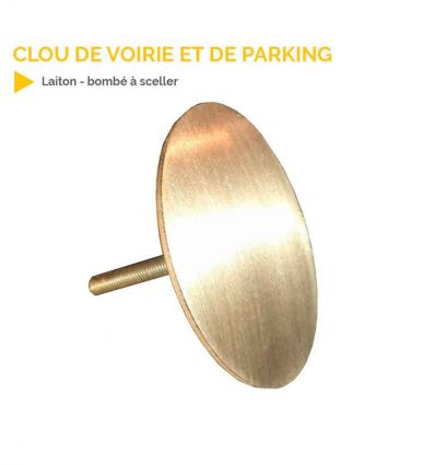 Clou de Voirie et de parking
