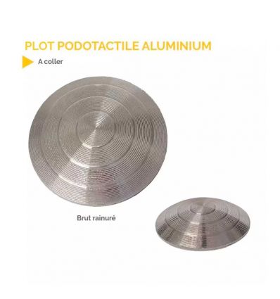 Clou Podotactile sans perçage à Coller