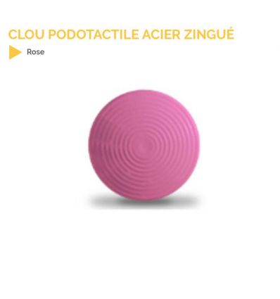 Clou podotactile Couleur