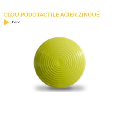 Clou podotactile Couleur