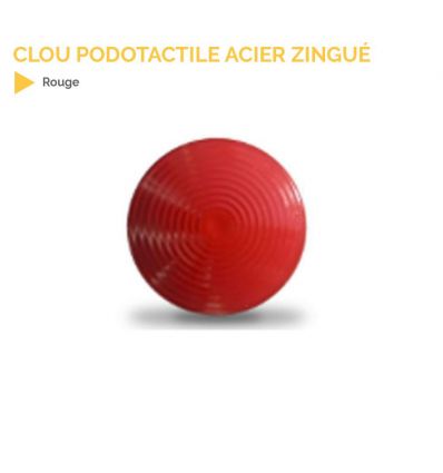 Clou podotactile Couleur