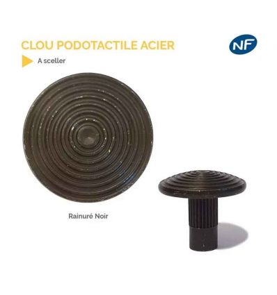 Clou Podotactile Acier