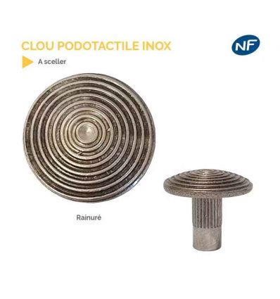 Clou Podotactile Inox 304