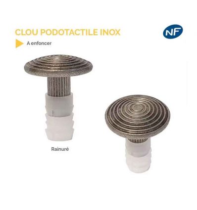 Clou Podotactile Inox 304