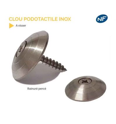 Clou Podotactile Inox 304