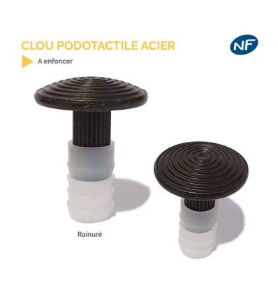 Clou Podotactile Noir