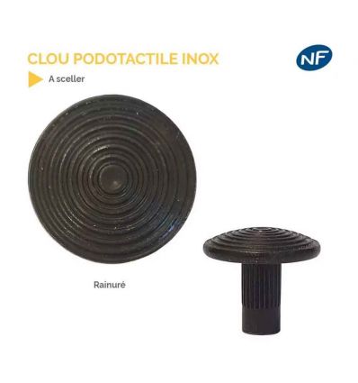 Clou Podotactile Noir