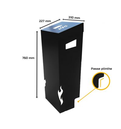 Coffret extincteur design