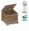 Composteur 1000 L bois