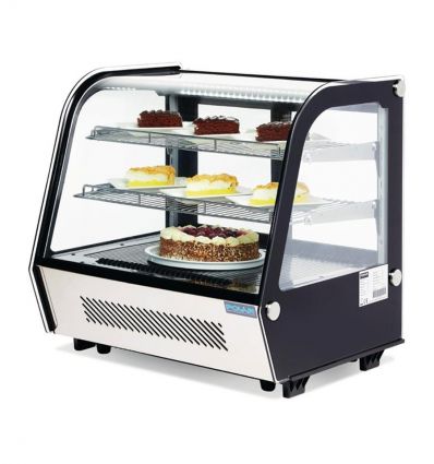 Comptoir vitrine réfrigéré de pâtisserie 120 ou 160 L