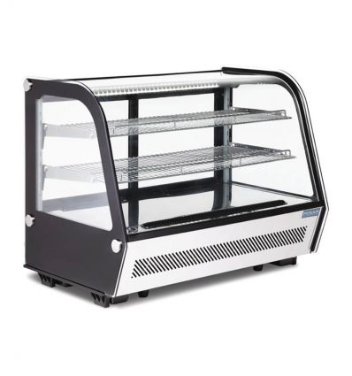 Comptoir vitrine réfrigéré de pâtisserie 120 ou 160 L