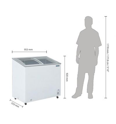 Congélateur à glace professionnel