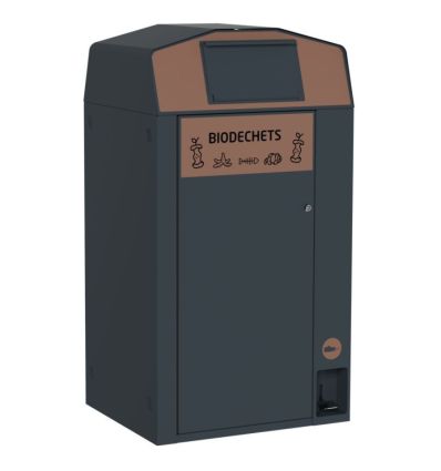 Conteneur de tri sélectif biodéchets