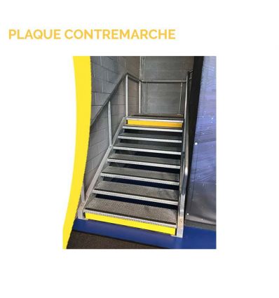 Contremarche en aluminium