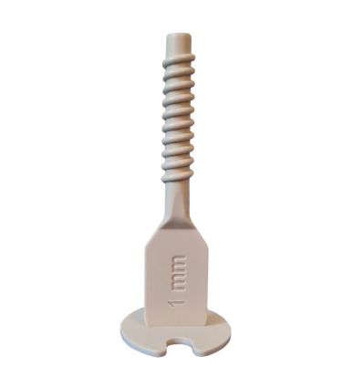 Croisillon Autonivelant 1 mm à Visser - Lot de 100
