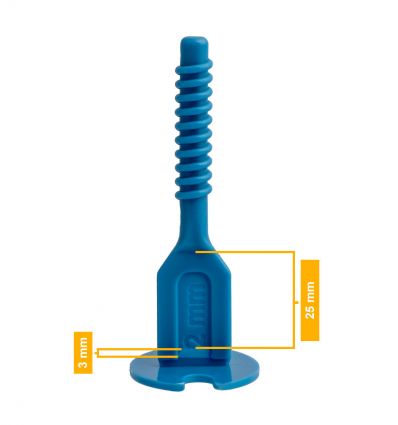 Croisillon Autonivelant 2 mm à Visser - Lot de 100