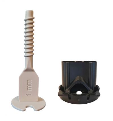 Croisillon Autonivelant 2 mm à Visser - Lot de 100