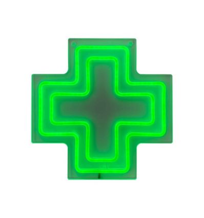 Croix Lumineuse pharmacie intérieur