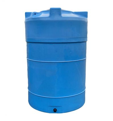 Cuve de stockage d'eau PEHD 2000 L verticale