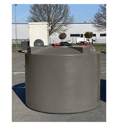 Cuve de stockage d'eau PEHD 4000 L verticale