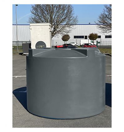 Cuve de stockage d'eau PEHD 4000 L verticale