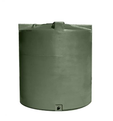 Cuve de stockage d'eau PEHD 5000 L verticale