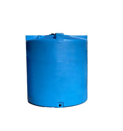 Cuve de stockage d'eau PEHD 5000 L verticale