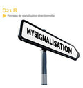 D21B - Panneau de signalisation directionnelle