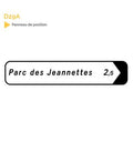 D29a - Panneau de signalisation directionnelle